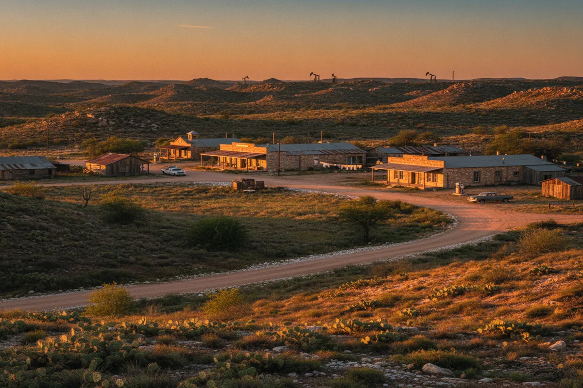 Public restroom locations mapped in Crockett County, Texas — 1 facility across the city