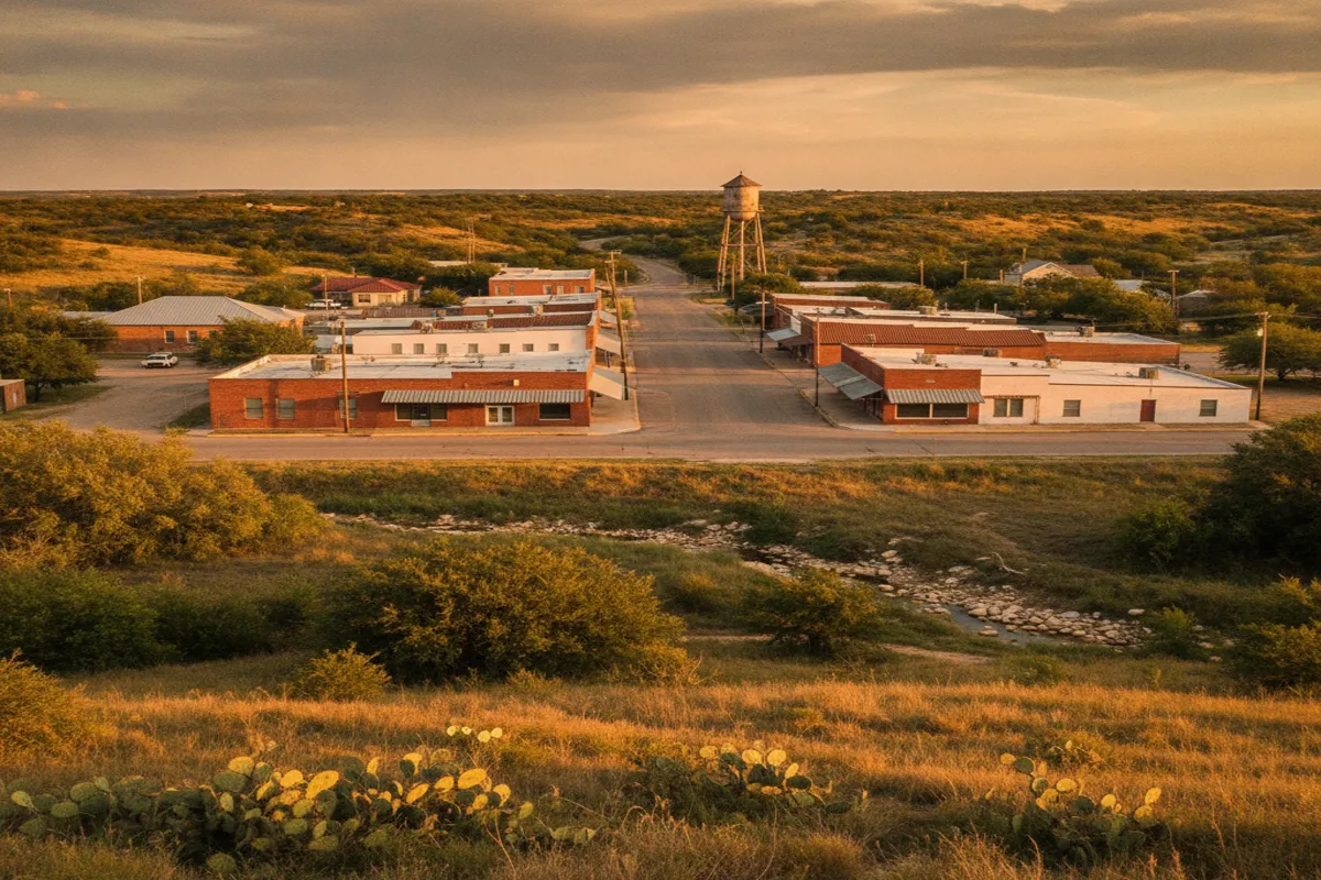Public restroom locations mapped in Crowley, Texas — 10 facilities across zip codes 76126