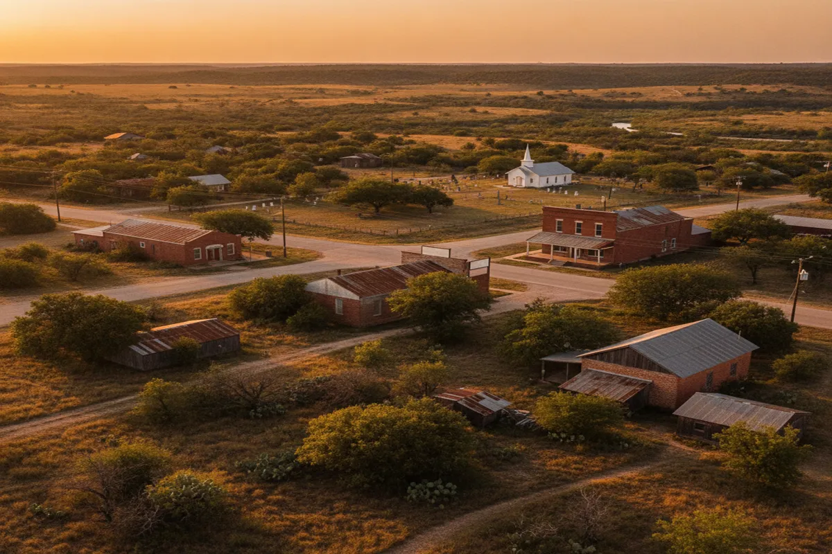 Public restroom locations mapped in Cumby, Texas — 2 facilities across zip codes 75433