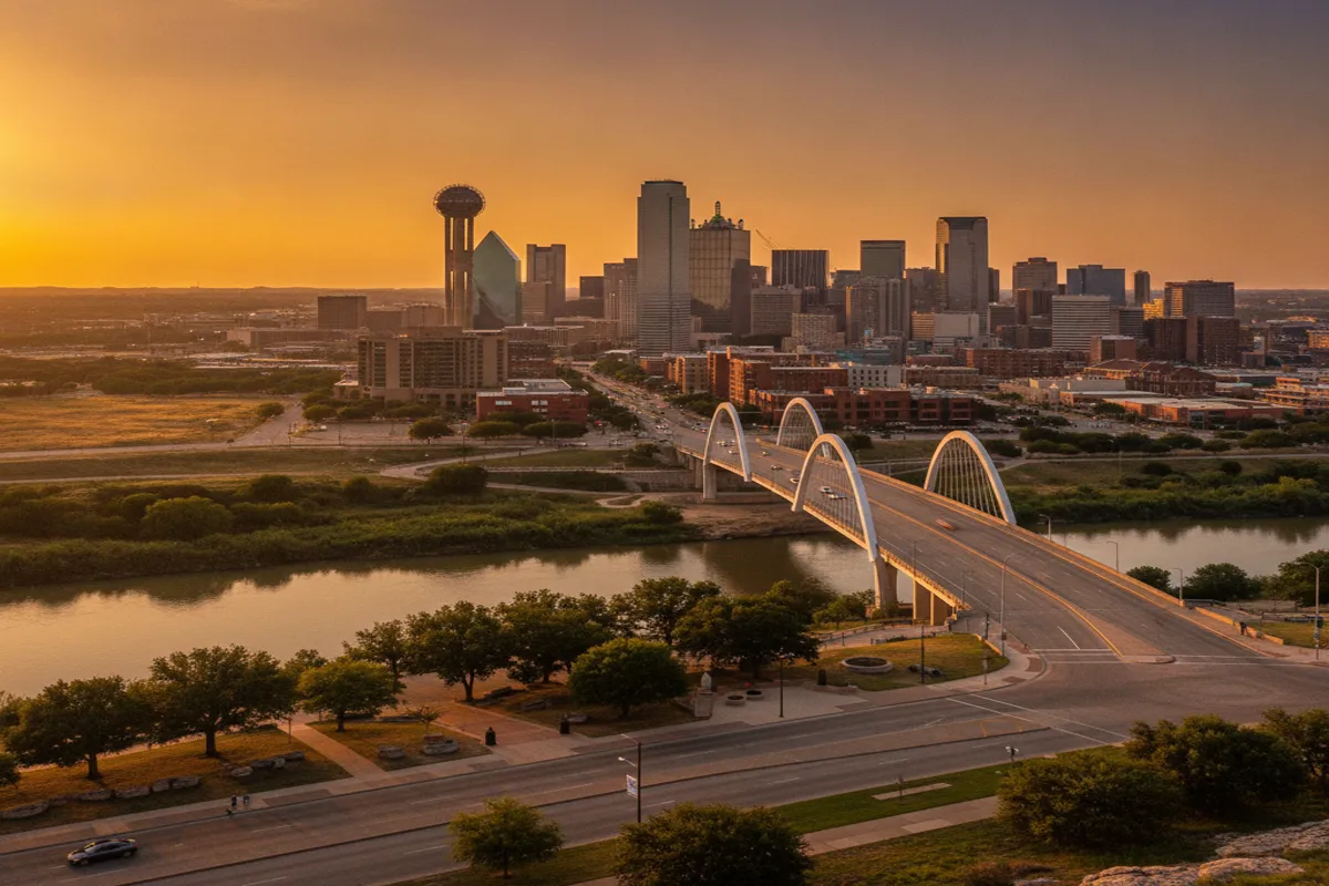 Public restroom locations mapped in Dallas, Texas — 137 facilities across zip codes 75051, 75063, 75080