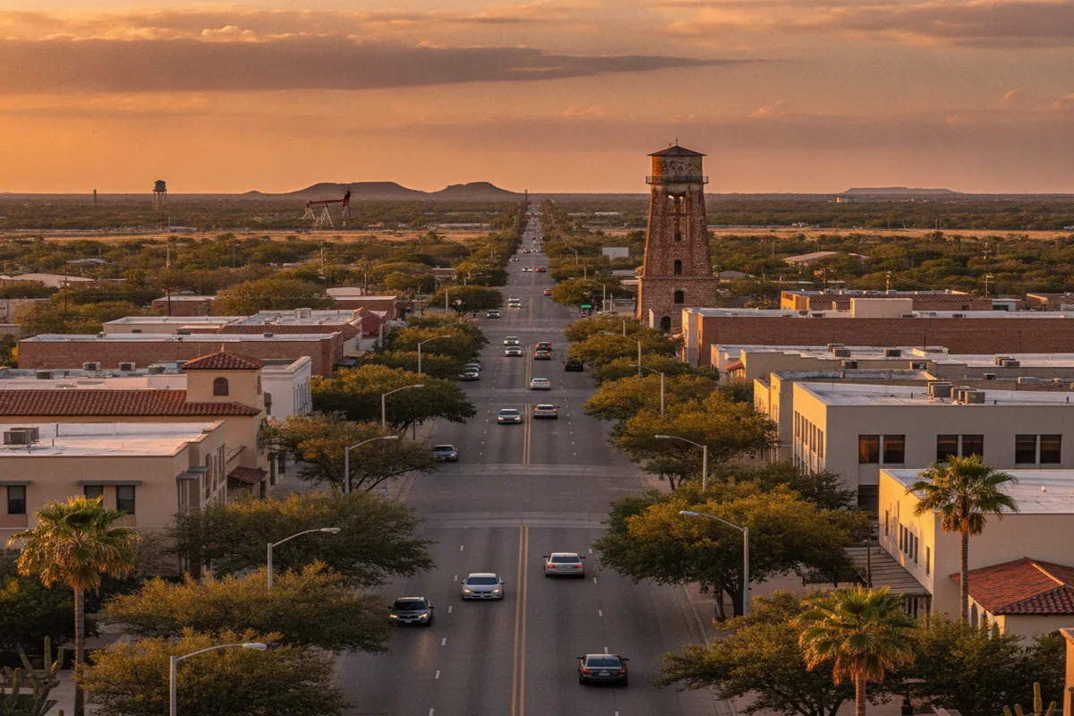 Public restroom locations mapped in Edinburg, Texas — 24 facilities across zip codes 78540, 78541