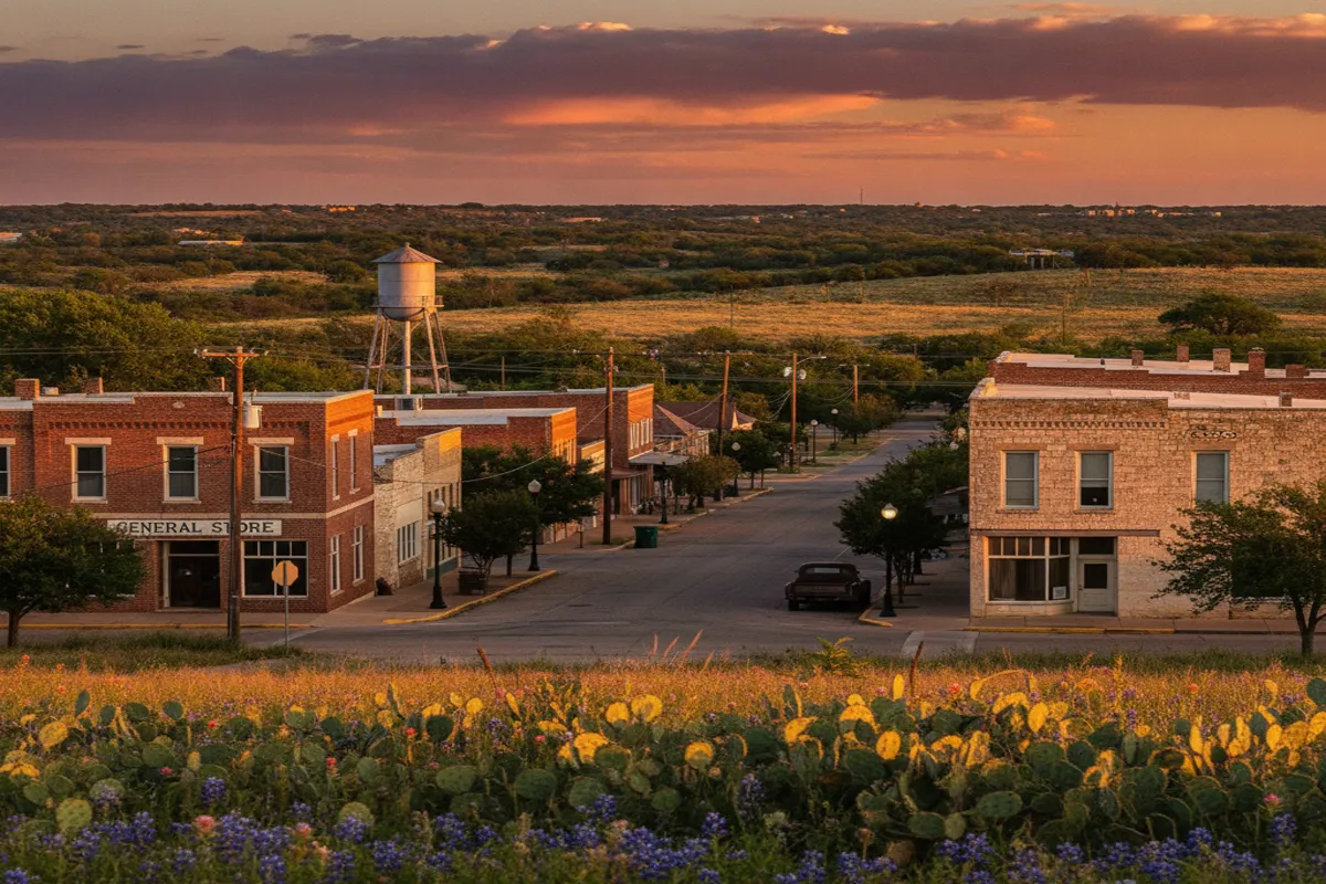Public restroom locations mapped in Ferris, Texas — 7 facilities across zip codes 75125, 76125