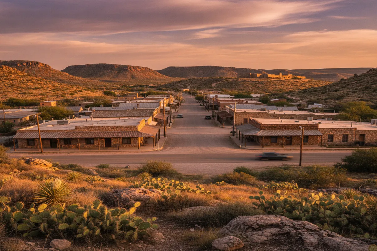 Public restroom locations mapped in Fort Davis, Texas — 8 facilities across zip codes 79734