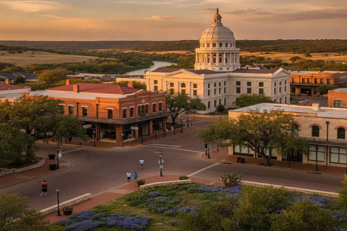 Public restroom locations mapped in Georgetown Usa, Texas — 84 facilities across zip codes 78626, 78628, 78633