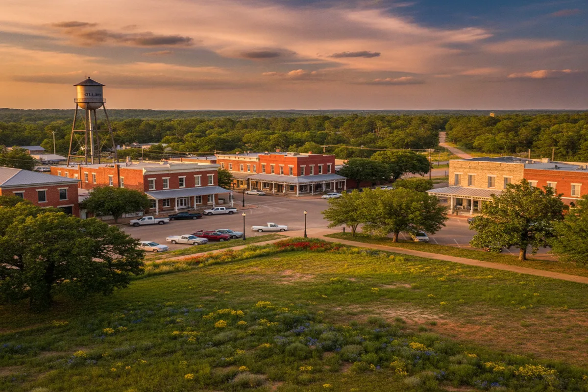 Public restroom locations mapped in Gilmer, Texas — 1 facility across the city