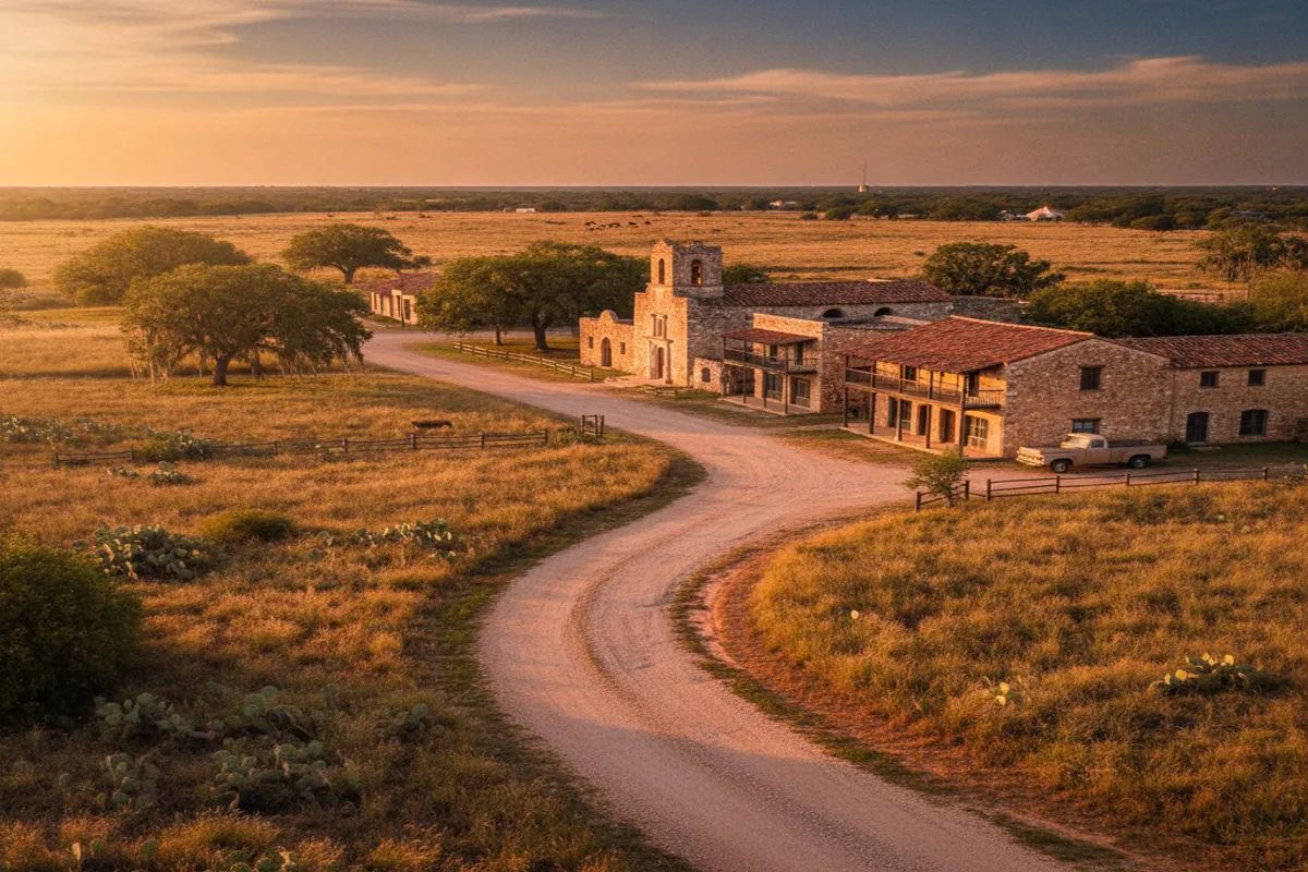 Public restroom locations mapped in Goliad County, Texas — 24 facilities across zip codes 77763, 77960