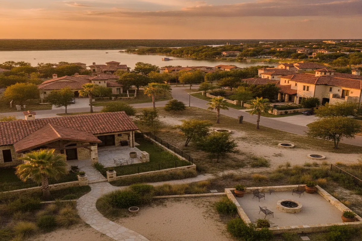 Public restroom locations mapped in Lavon Beach Estates, Texas — 4 facilities across zip codes 75442