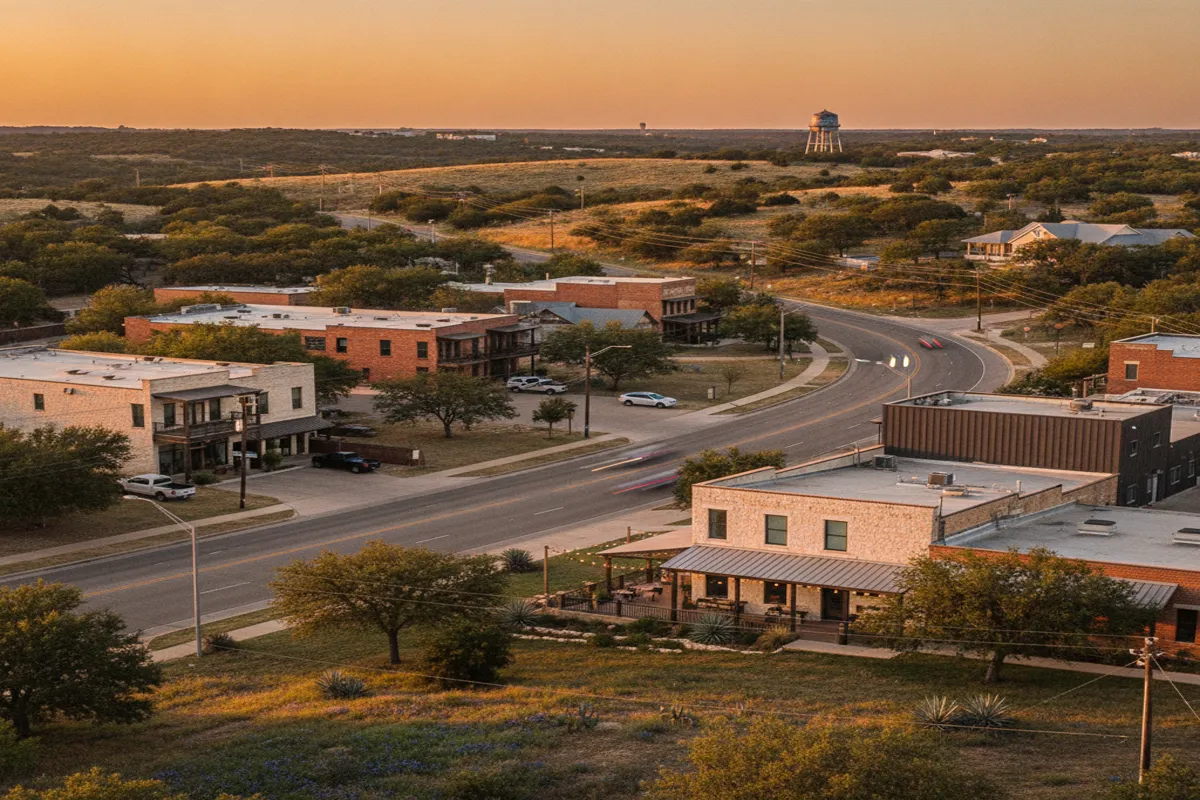 Public restroom locations mapped in Leander, Texas — 26 facilities across zip codes 78613, 78641