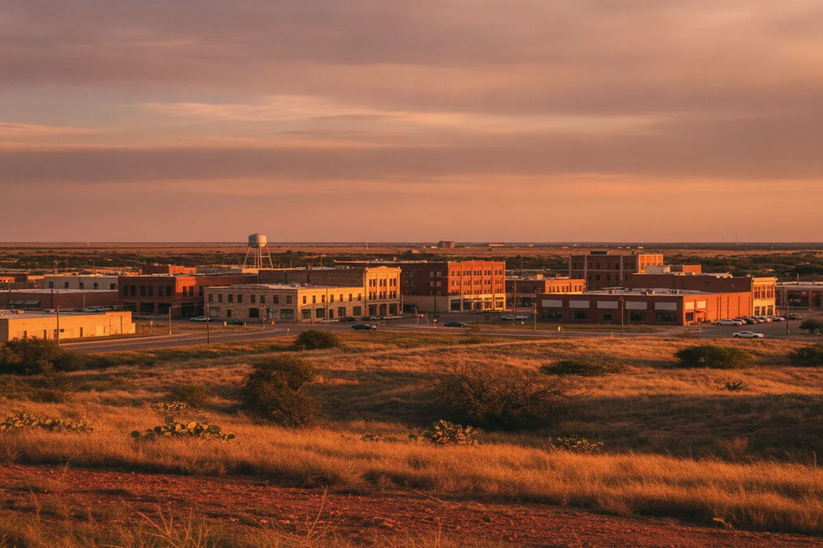 Public restroom locations mapped in Lubbock, Texas — 68 facilities across zip codes 79402, 79403, 79404