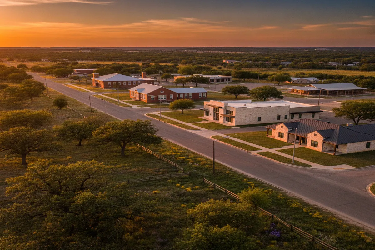Public restroom locations mapped in Melissa, Texas — 1 facility across zip codes 75454
