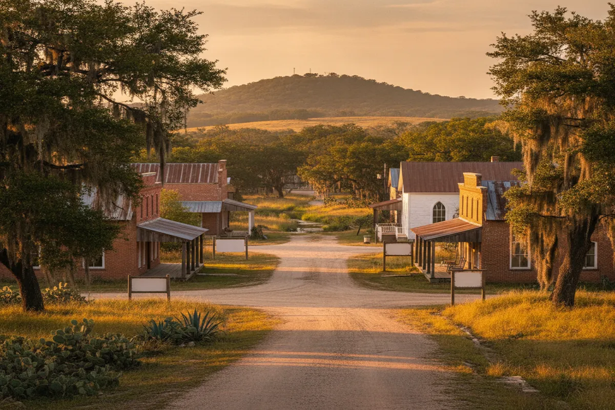 Public restroom locations mapped in Mossy Grove, Texas — 1 facility across the city