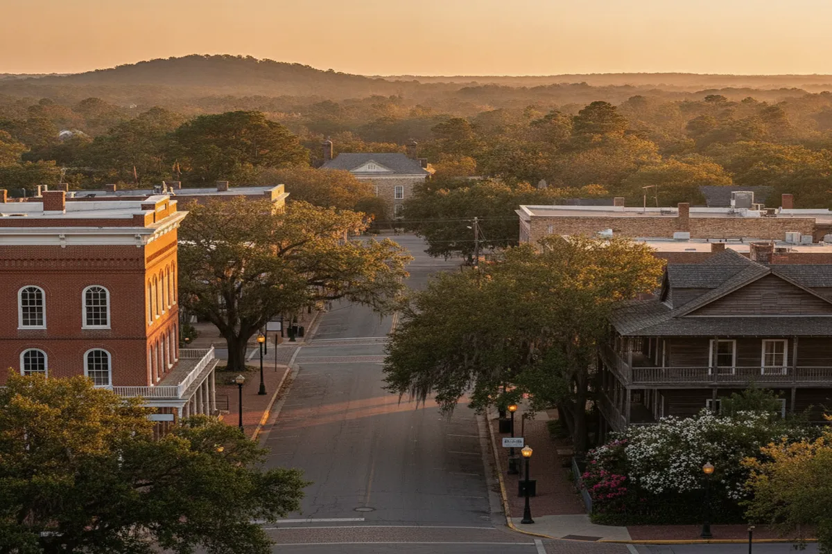 Public restroom locations mapped in Nacogdoches, Texas — 5 facilities across zip codes 75961