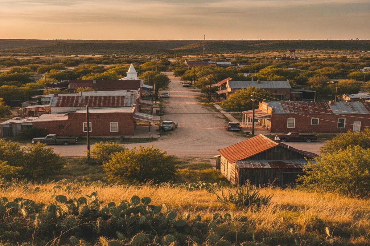 Public restroom locations mapped in Ottine, Texas — 1 facility across the city