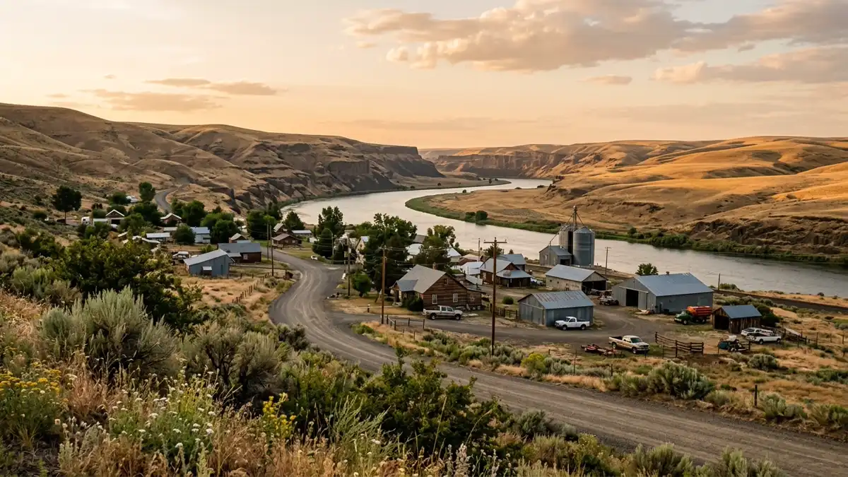 Public restroom locations mapped in Almota, Washington — 8 facilities across the city