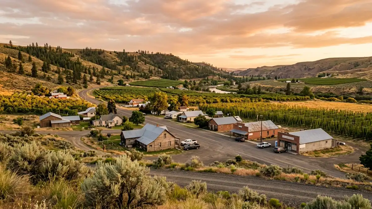Public restroom locations mapped in Buena, Washington — 4 facilities across zip codes 98921