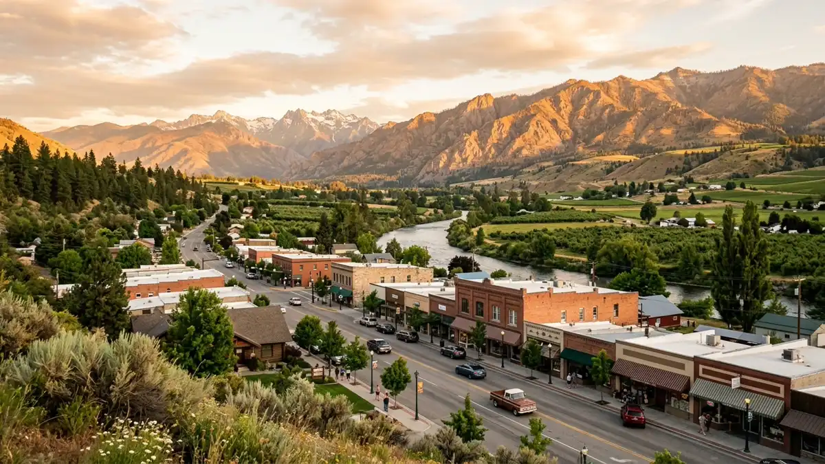Public restroom locations mapped in Cashmere, Washington — 5 facilities across zip codes 98815