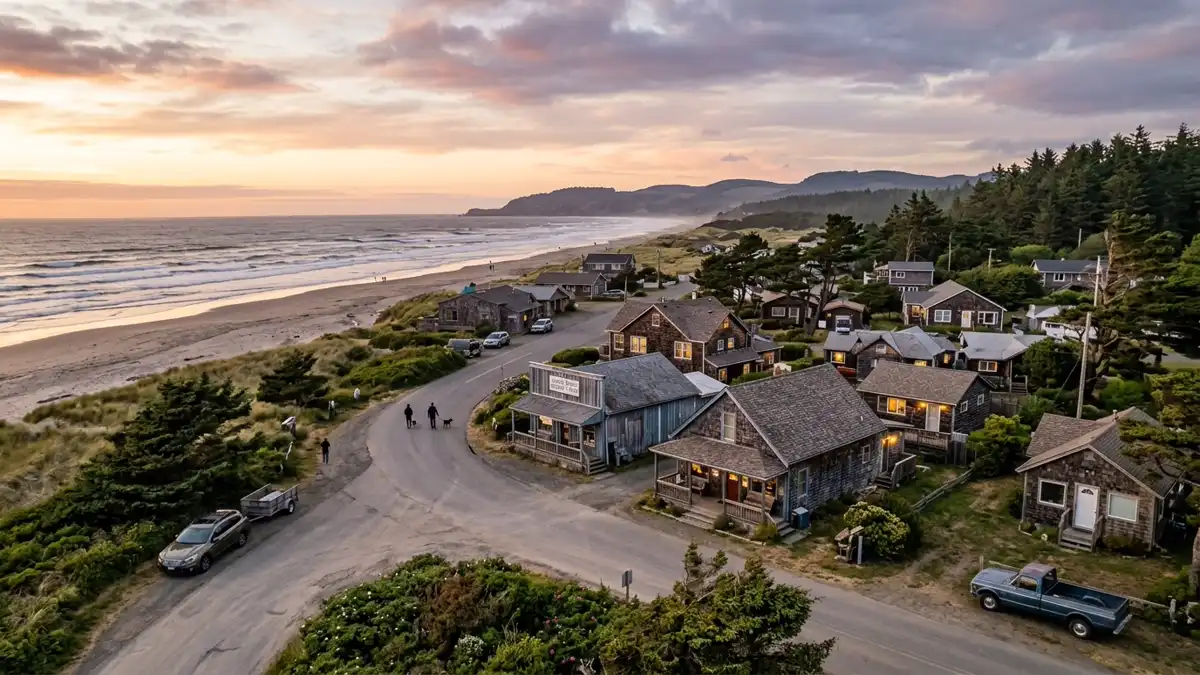 Public restroom locations mapped in Copalis Beach, Washington — 13 facilities across zip codes 98535