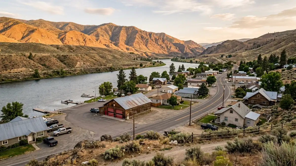 Public restroom locations mapped in Entiat, Washington — 13 facilities across zip codes 98822