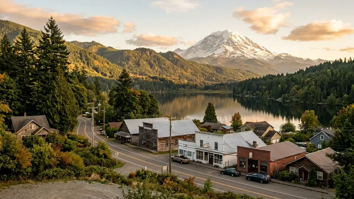 Public restroom locations mapped in Kapowsin, Washington — 4 facilities across zip codes 98344