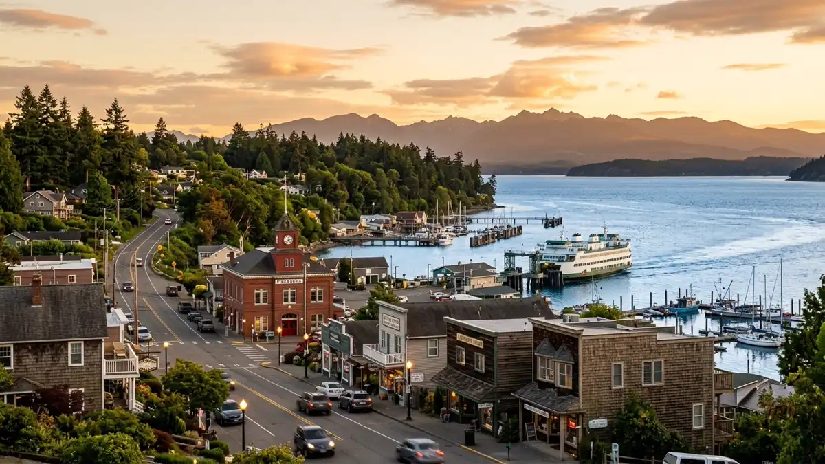 Public restroom locations mapped in Kingston, Washington — 38 facilities across zip codes 98346