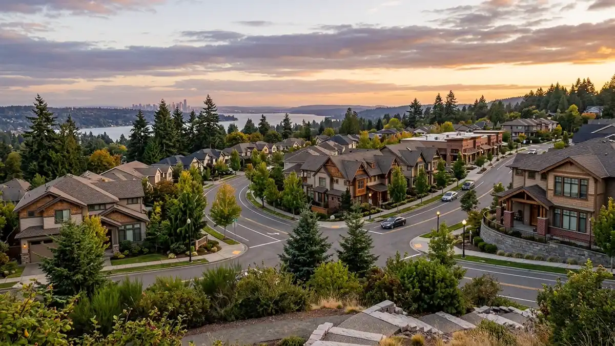Public restroom locations mapped in Newcastle, Washington — 44 facilities across zip codes 98006, 98056