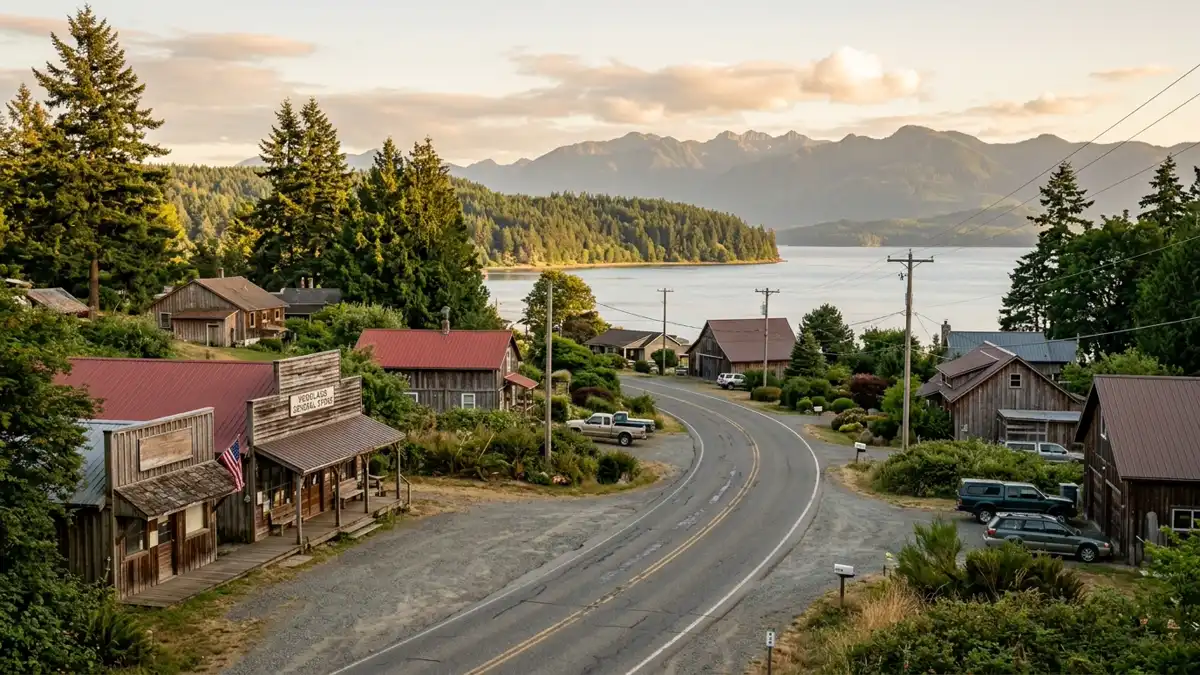 Public restroom locations mapped in Nordland, Washington — 4 facilities across zip codes 98358