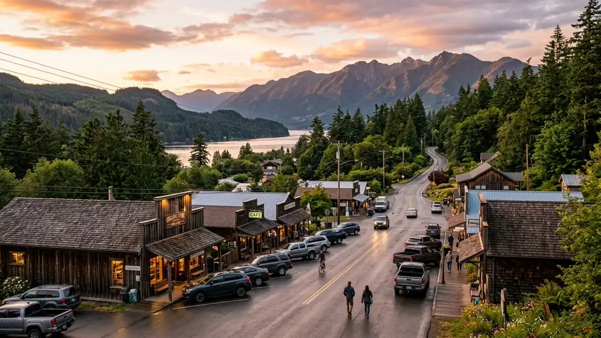 Public restroom locations mapped in Quilcene, Washington — 4 facilities across zip codes 98376
