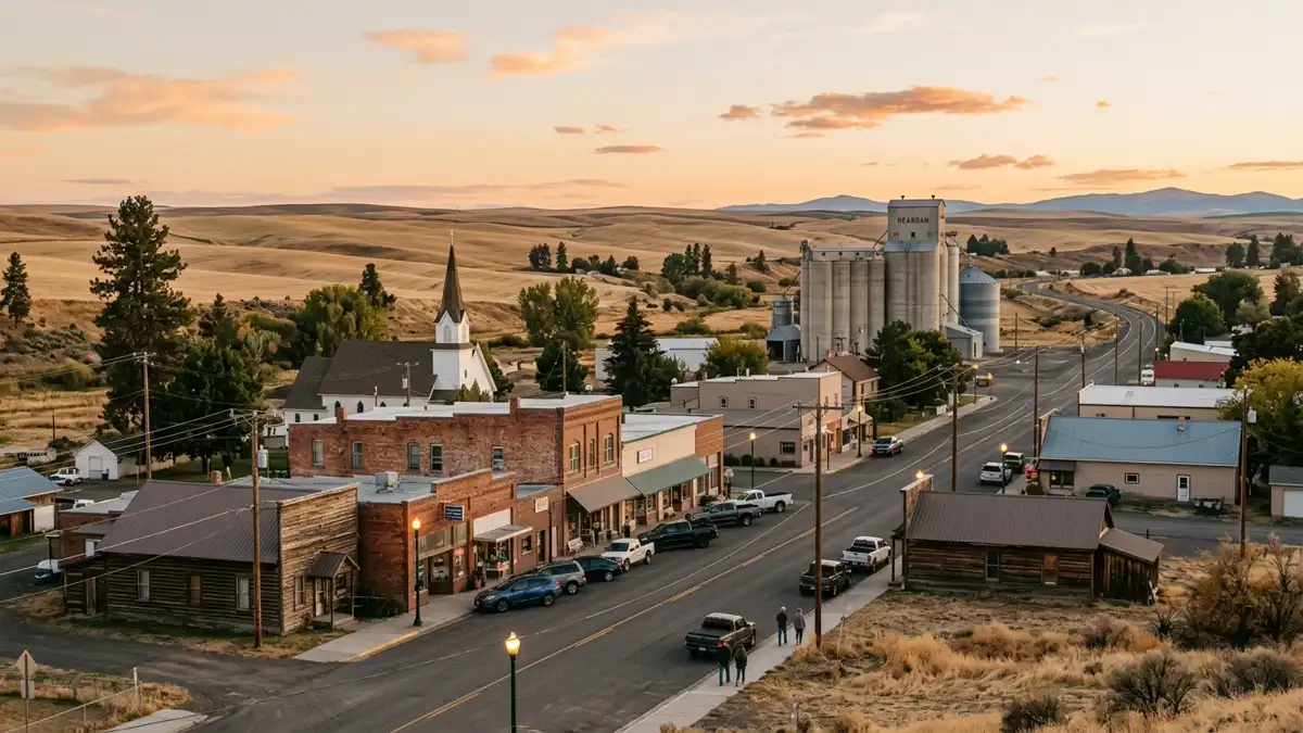 Public restroom locations mapped in Reardan, Washington — 4 facilities across zip codes 99029