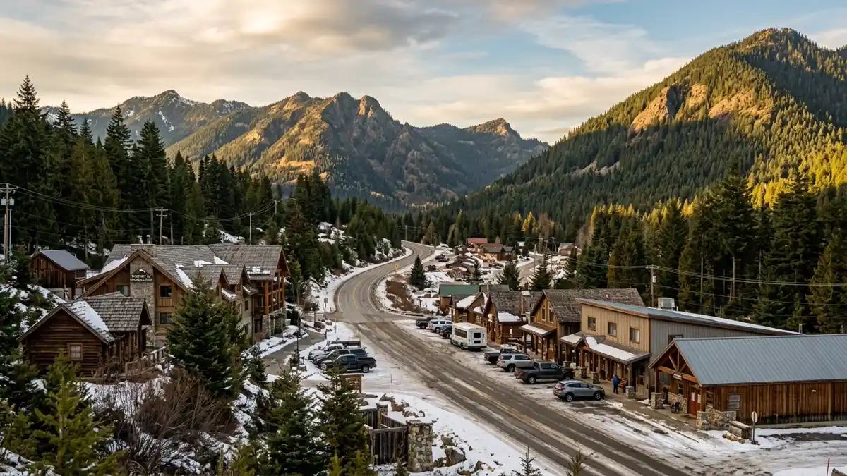 Public restroom locations mapped in Snoqualmie Pass, Washington — 11 facilities across zip codes 98068