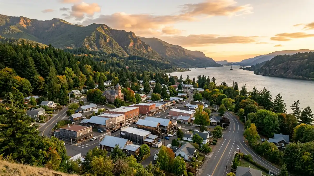 Public restroom locations mapped in Stevenson, Washington — 5 facilities across zip codes 98648