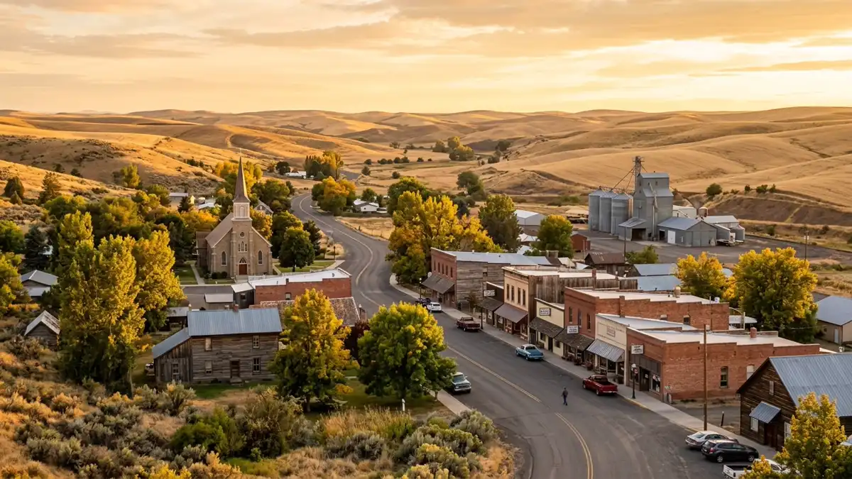 Public restroom locations mapped in Uniontown, Washington — 9 facilities across zip codes 99179