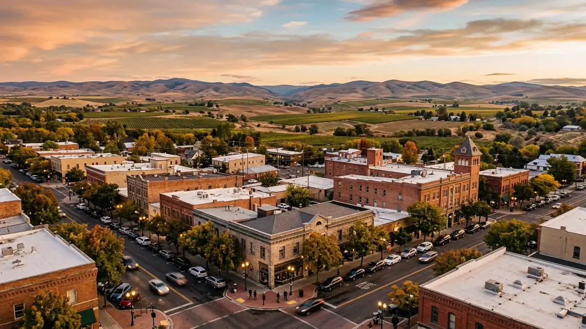Public restroom locations mapped in Walla Walla, Washington — 33 facilities across zip codes 99324, 99362