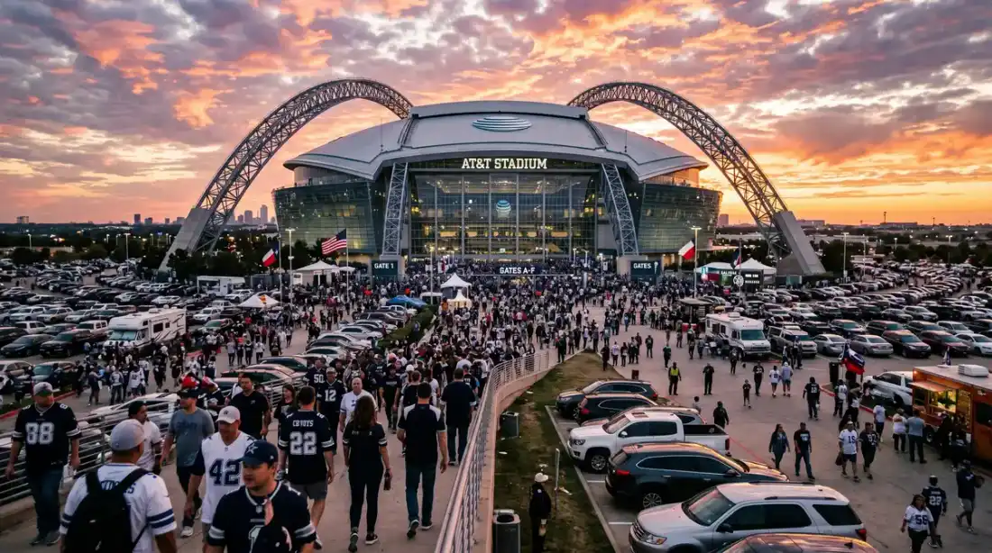 Restrooms at AT&T Stadium