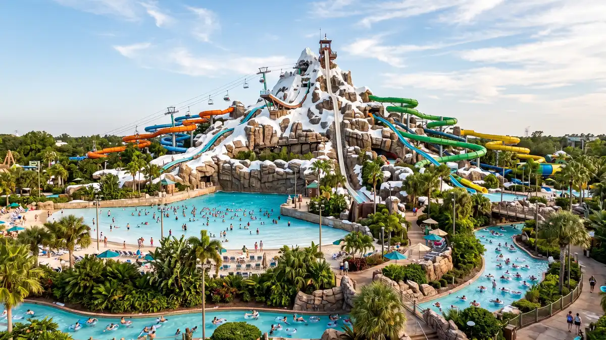Restrooms at Disney's Blizzard Beach