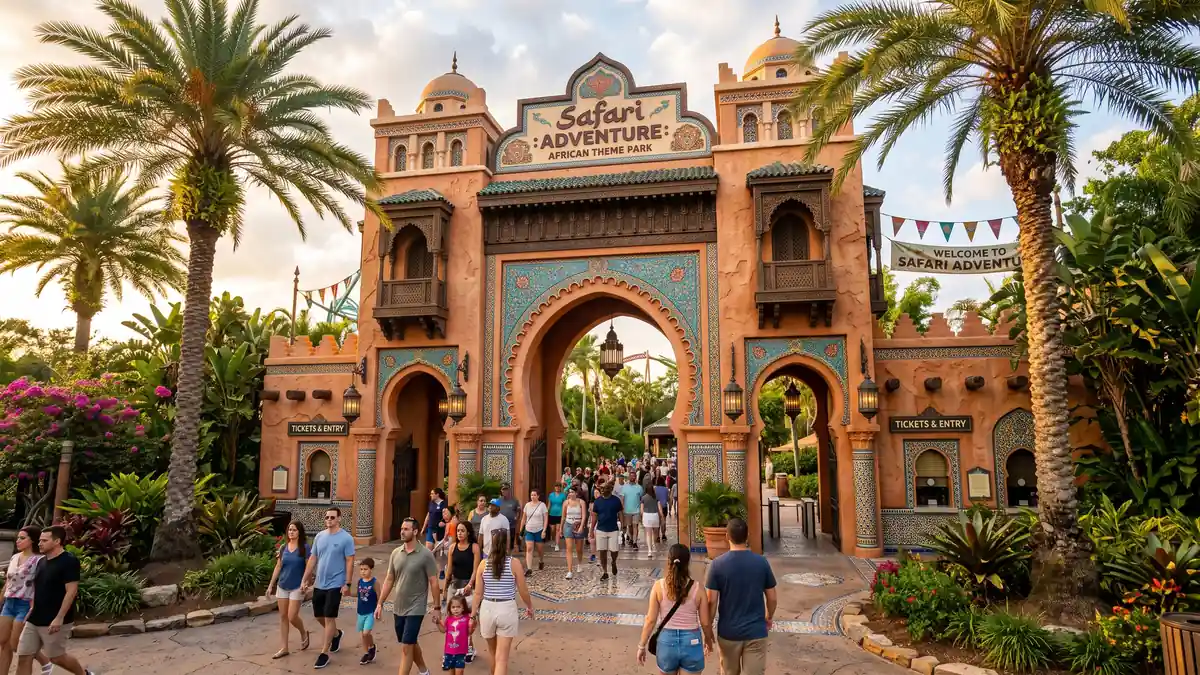 Restrooms at Busch Gardens Tampa Bay