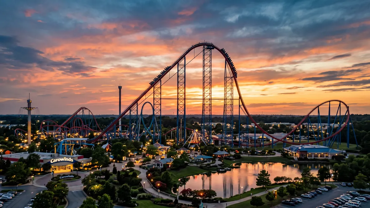 Restrooms at Carowinds