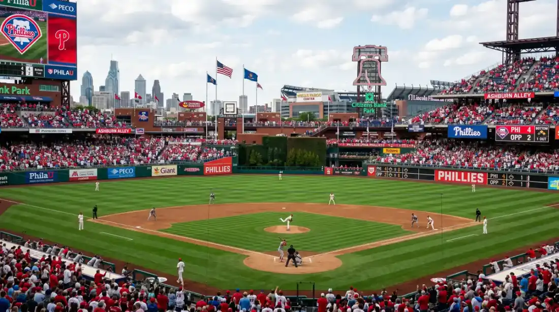 Restrooms at Citizens Bank Park