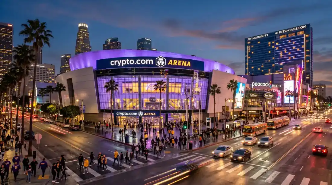 Restrooms at Crypto.com Arena