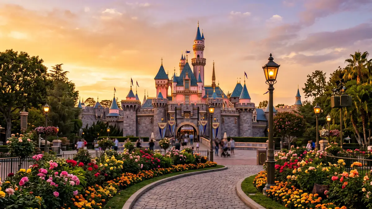 Restrooms at Disneyland Park