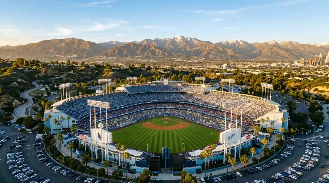 Restrooms at Dodger Stadium