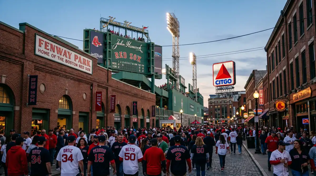 Restrooms at Fenway Park