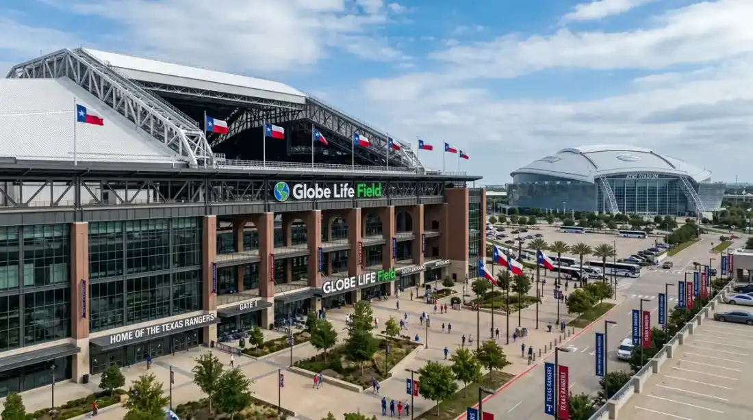 Restrooms at Globe Life Field