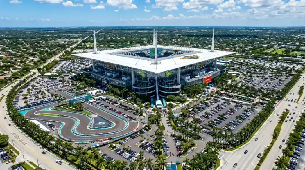 Restrooms at Hard Rock Stadium