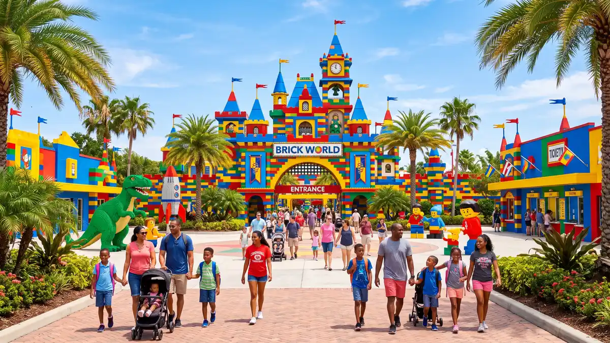 Restrooms at LEGOLAND Florida Resort