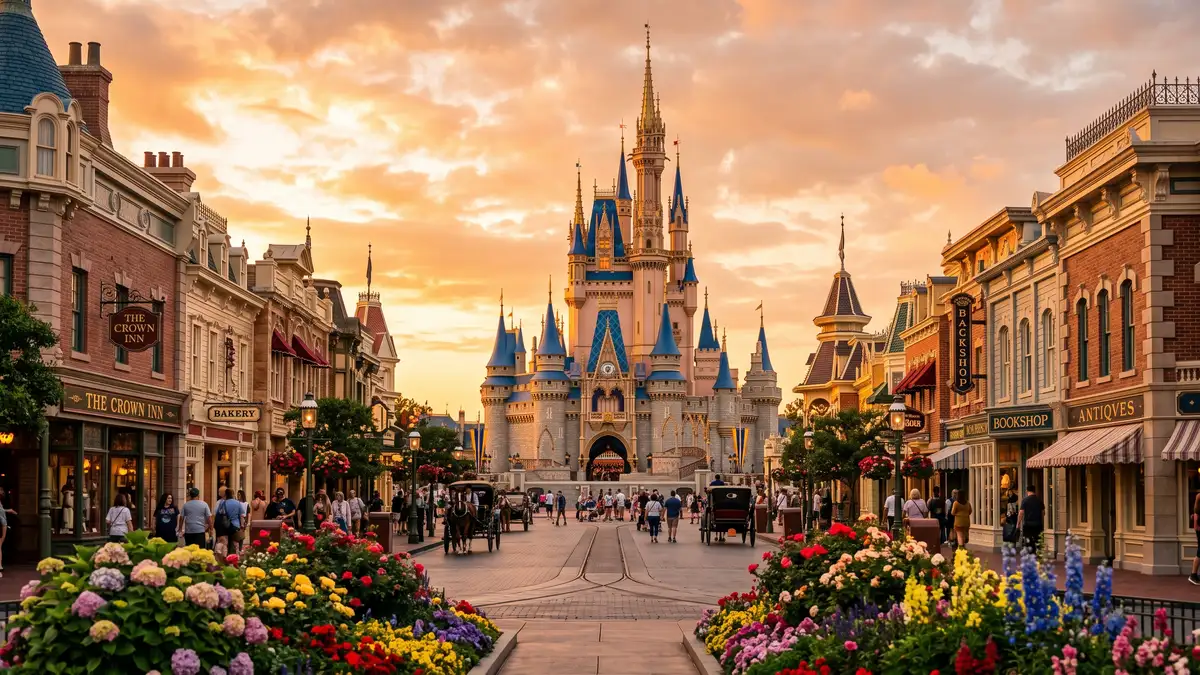 Restrooms at Magic Kingdom