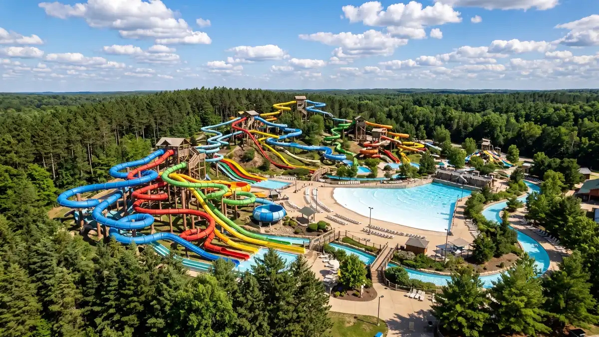 Restrooms at Noah's Ark Water Park