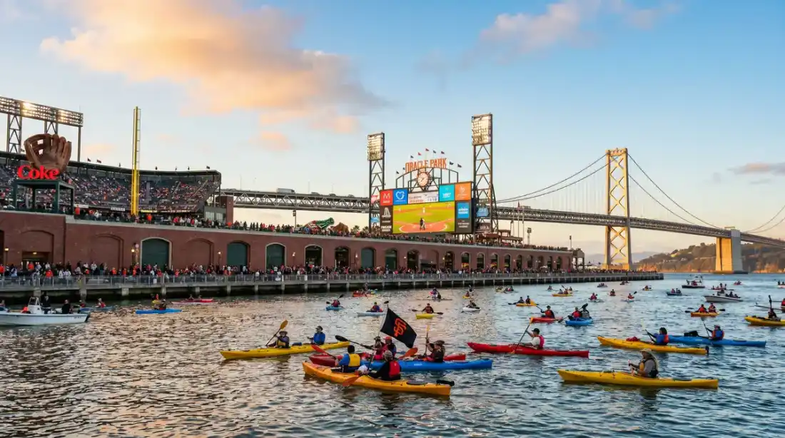 Restrooms at Oracle Park