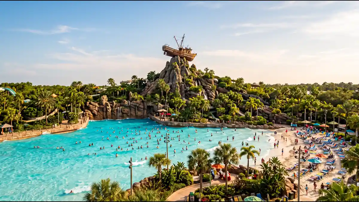 Restrooms at Disney's Typhoon Lagoon