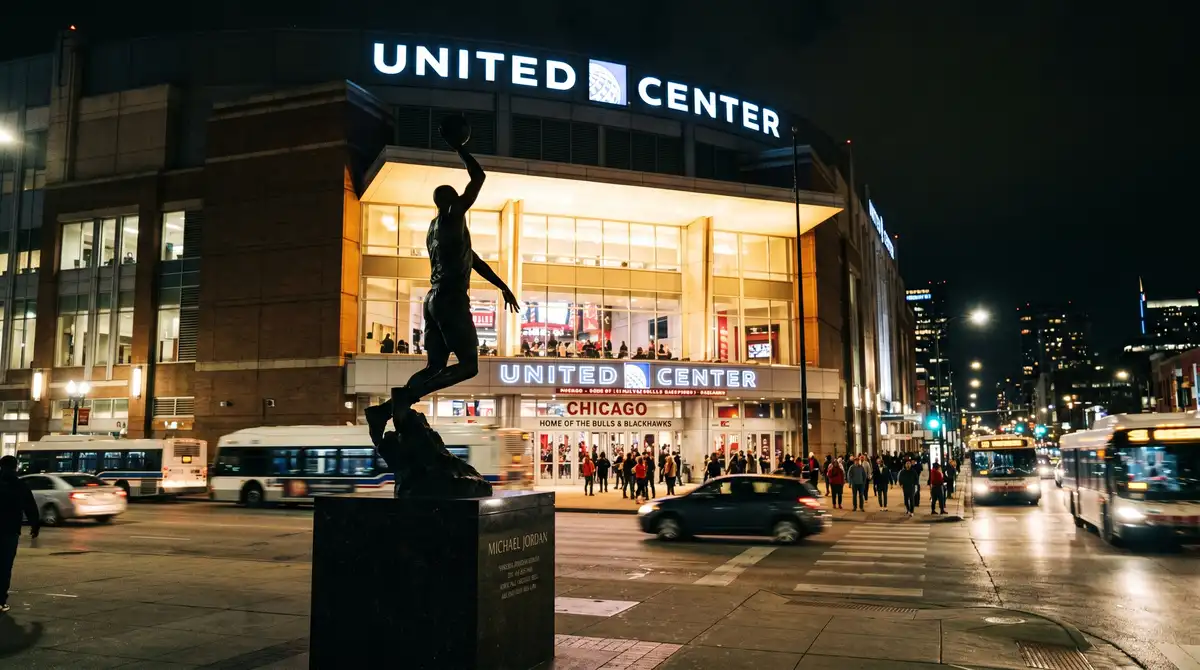 Restrooms at United Center