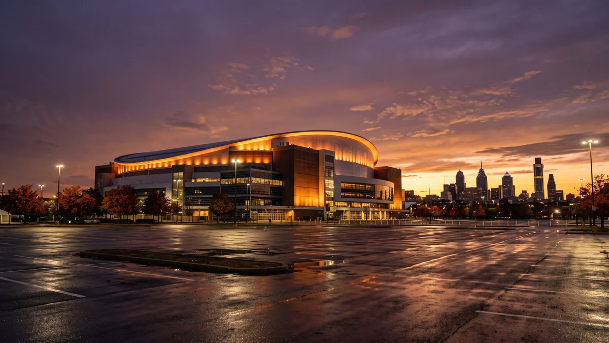 Restrooms at Wells Fargo Center